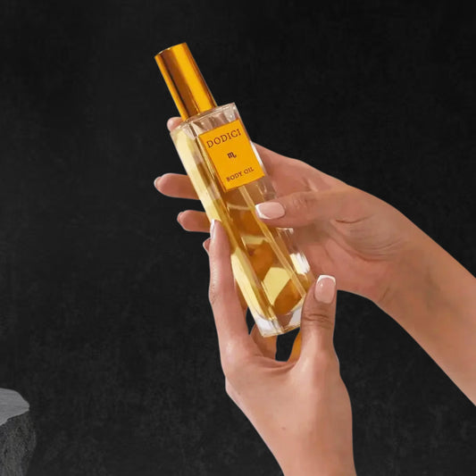 DODICI Zodiac Body Oil & Gua Sha Sets — Personalized Astrology-Inspired Body Care Online in Dubai & the UAE