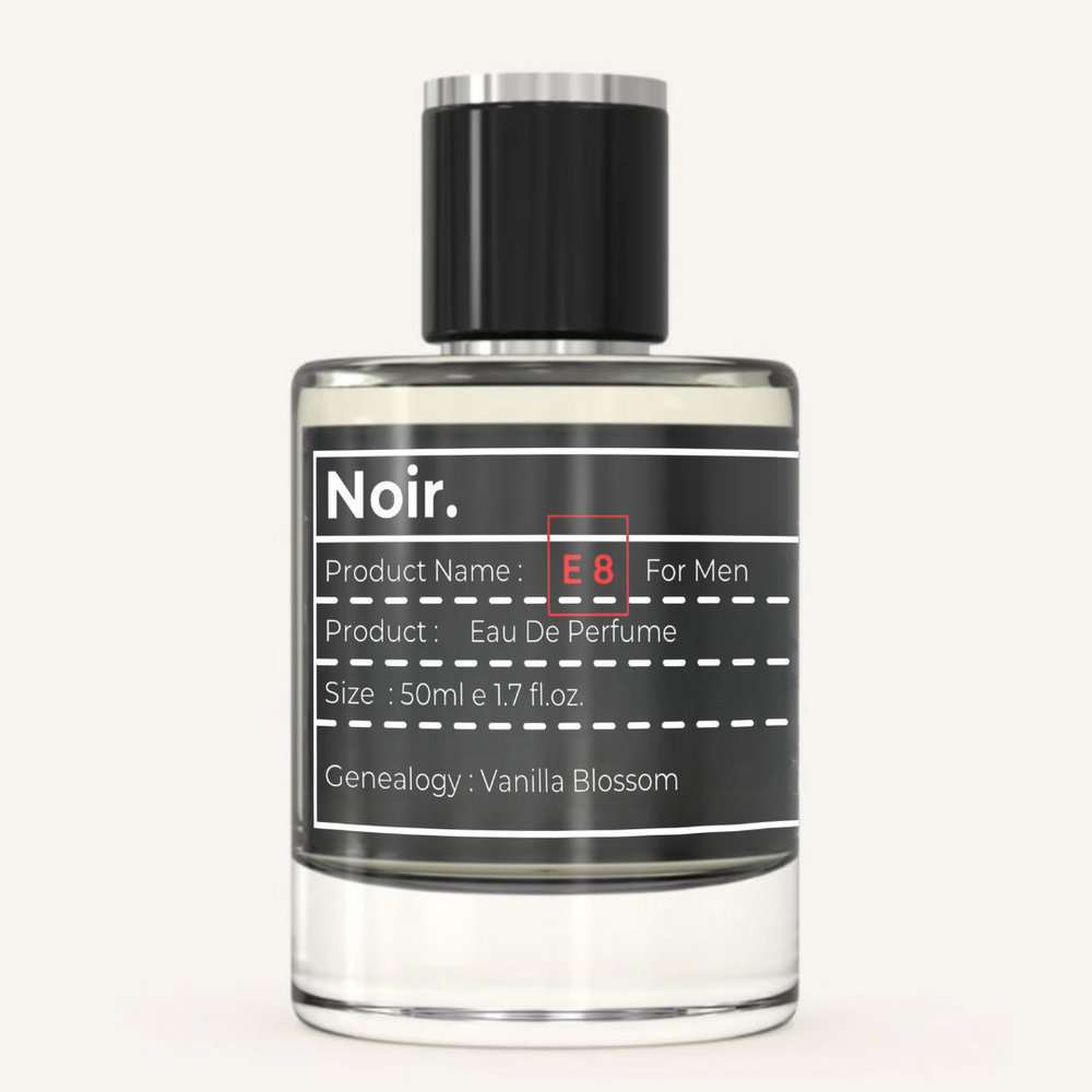 E8 Men's EDP Perfume-Amber-Vanilla