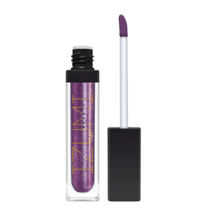 QuickGlow | Achieve Perfect Lips Anywhere - LED Light & Mirror Lip Gloss | Perfect for Travelers, Busy Women, Date Night, Students, Makeup Lovers (Purple Glitz)