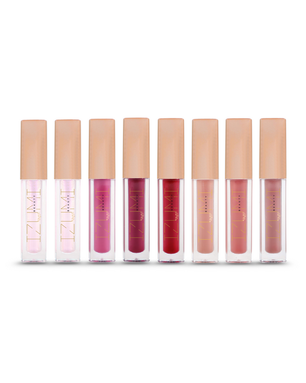 Gloss & Matte Lip Set for Her Versatile Shades for Women Who Love Shine & Comfortable Velvety Matte Colors, Perfect Gift (Set A) - s94 Beauty Hub