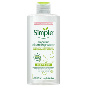 Simple Micellar Cleansing Water, 200ML