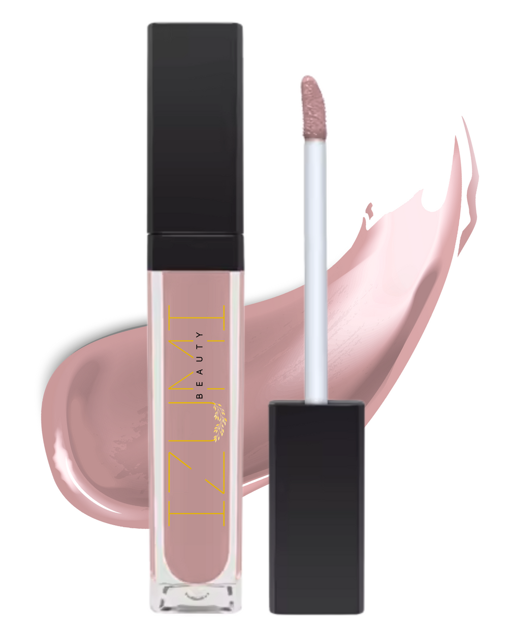 QuickGlow | Achieve Perfect Lips Anywhere - LED Light & Mirror Lip Gloss | Perfect for Travelers, Busy Women, Date Night, Students, Makeup Lovers (Skintight)