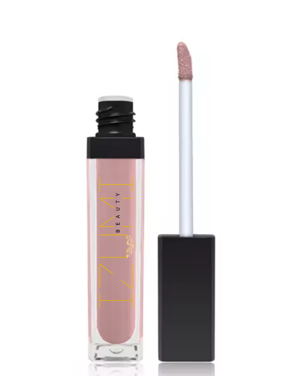 QuickGlow | Achieve Perfect Lips Anywhere - LED Light & Mirror Lip Gloss | Perfect for Travelers, Busy Women, Date Night, Students, Makeup Lovers (Skintight)