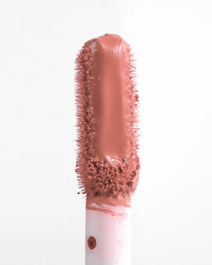 QuickGlow | Achieve Perfect Lips Anywhere - LED Light & Mirror Lip Gloss | Perfect for Travelers, Busy Women, Date Night, Students, Makeup Lovers (Peach)