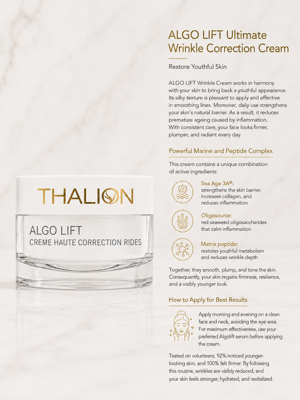 ALGO LIFT Ultimate Wrinkle Correction Cream 50 ml