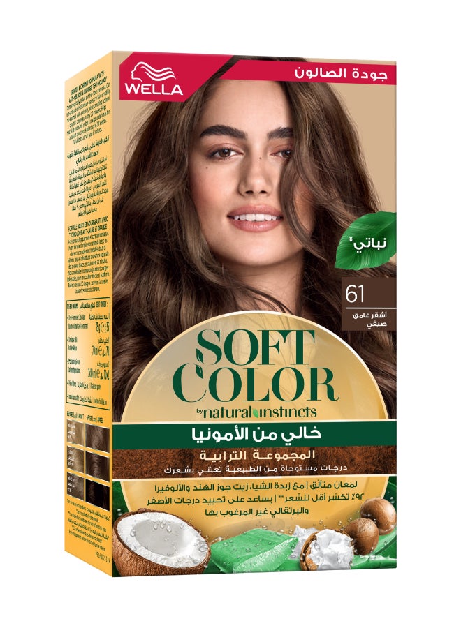 Soft Color Natural Instincts Earth Collection Kit 61 Beachwood Dark Blonde 90ml