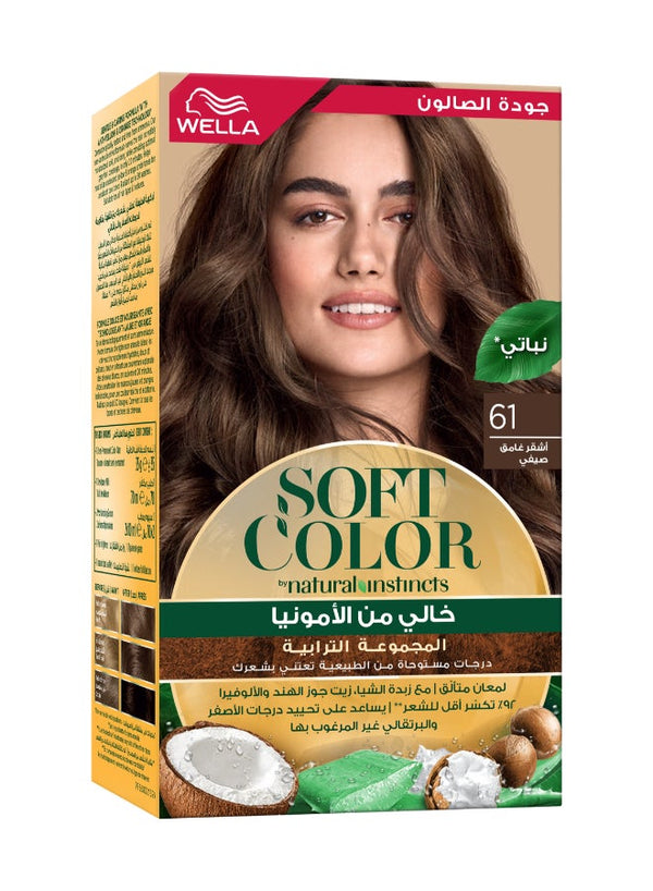 Soft Color Natural Instincts Earth Collection Kit 61 Beachwood Dark Blonde 90ml