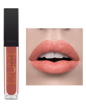 QuickGlow | Achieve Perfect Lips Anywhere - LED Light & Mirror Lip Gloss | Perfect for Travelers, Busy Women, Date Night, Students, Makeup Lovers (Peach)