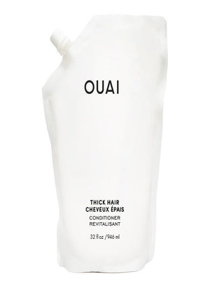 OUAI Thick Hair Conditioner 946ml – Ultra-Nourishing & Hydrating Formula for Thick Hair