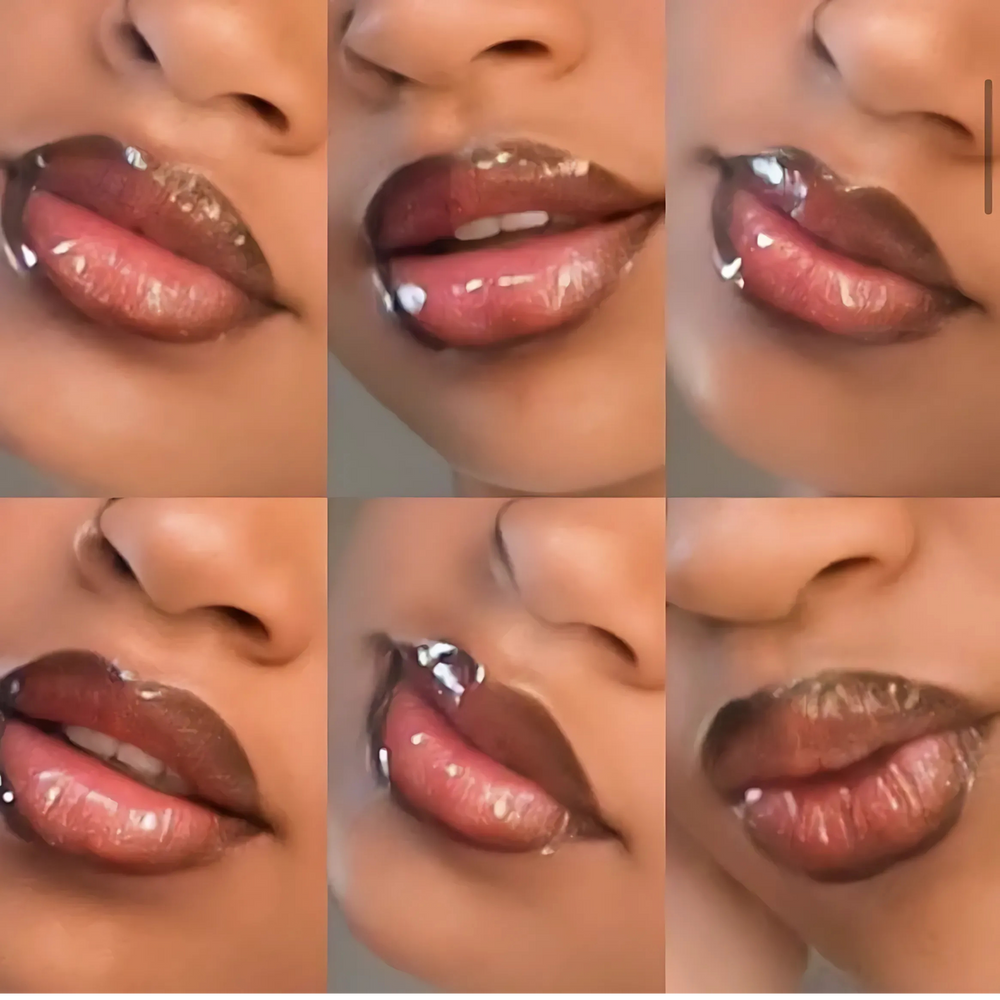 Izumi Beauty Lip Liner and Gloss Set - Nude Brown Lip Combo Kit - Long Lasting, Creamy Lip Pencil & High-Shine Gloss - Perfect Lip Makeup Kit for Women (Kit #5)