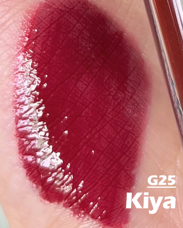 QuickGlow | Achieve Perfect Lips Anywhere - LED Light & Mirror Lip Gloss | Perfect for Travelers, Busy Women, Date Night, Students, Makeup Lovers (Kiya)