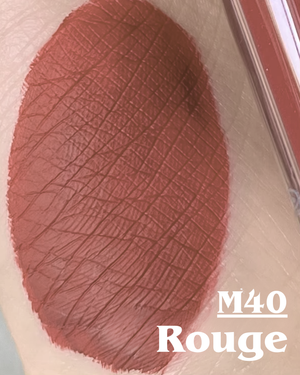 QuickGlow | Achieve Perfect Lips Anywhere - LED Light & Mirror Lip Gloss | Perfect for Travelers, Busy Women, Date Night, Students, Makeup Lovers (Rouge)