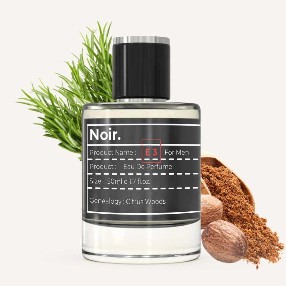 E3 Men's EDP Perfume-Woody