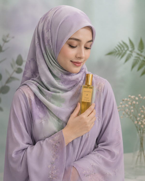 Pisces – Body Oil, Gua Sha and Personalized Crystal Set