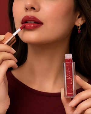 Fragrance Free Lip Gloss – Non-Sticky, Comfortable (Flamingo)