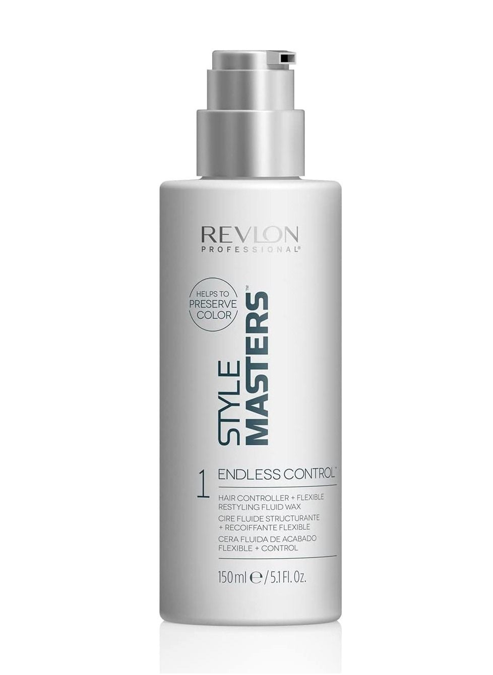 Hair styling with Revlon Professional Endless Control Liquid Wax