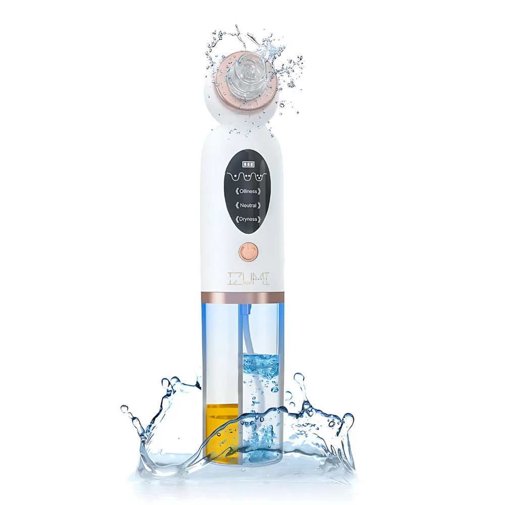 Facial Cleansing Device Micro Vibration Pore Shrinking Face Cleaner, Waterproof Rechargeable Skin Scrubber, Blackhead Remover Gentle Facial Massager for Deep Pore Cleaning | Designed in UAE