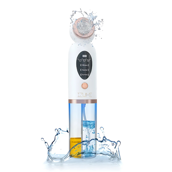 Facial Cleansing Device Micro Vibration Pore Shrinking Face Cleaner, Waterproof Rechargeable Skin Scrubber, Blackhead Remover Gentle Facial Massager for Deep Pore Cleaning | Designed in UAE