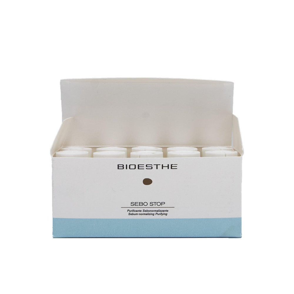 Sebostop Sebonorm 10x10ml bottles for oil control and acne prevention