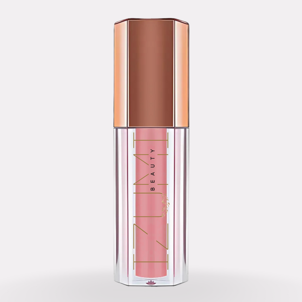 Fragrance Free Lip Gloss Natural Shine, Comfortable Wear - Hydrating, Non-Sticky, Cruelty-Free Lip Makeup (Bare)