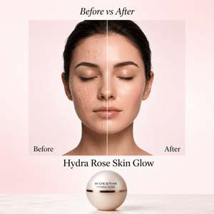 Bioesthe Hydra Rose Soothing Face Cream for Sensitive Skin 50ml – Hydrating & Calming - S94BEAUTYHUB