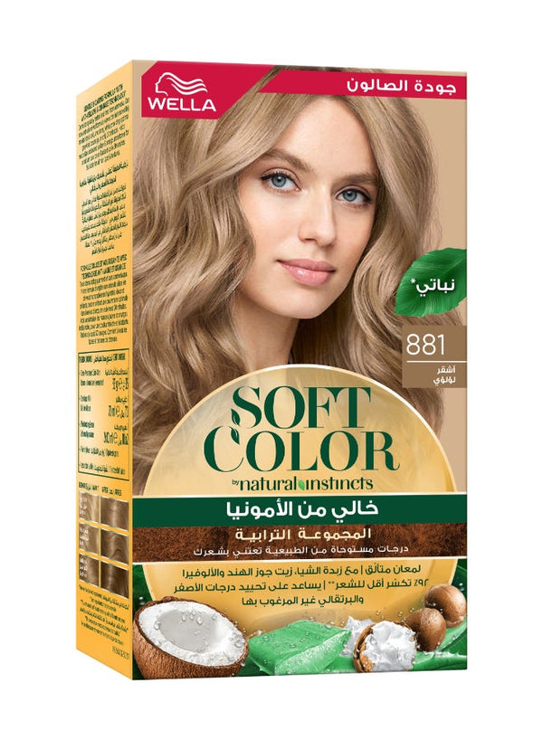 Soft Color Natural Instincts Kit Earth Collection 881 Sahara Pearl Blonde 90ml