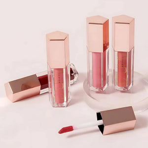 Fragrance Free Lip Gloss – Non - Sticky, Comfortable (Flamingo) - S94beautyhub