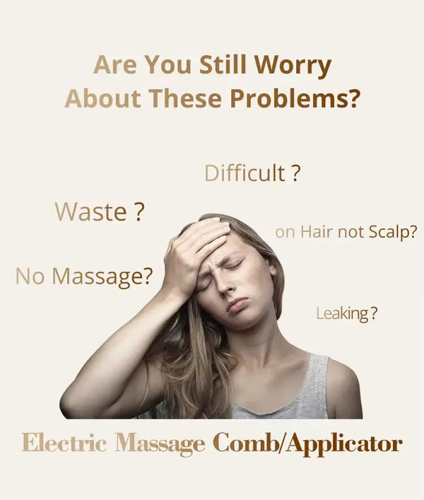 Izumi Beauty Electric Scalp Massager Comb – Vibrating, Rechargeable, Hair Growth & Detangling - S94beautyhub