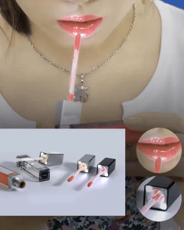 Izumi QuickGlow LED Lip Gloss – Peach - S94beautyhub