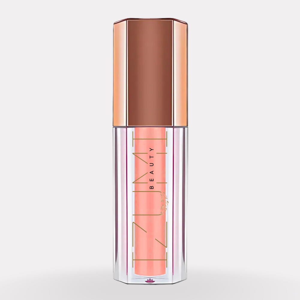 Fragrance Free Lip Gloss Natural Shine, Comfortable Wear - Hydrating, Non-Sticky, Cruelty-Free Lip Makeup (Lustful)