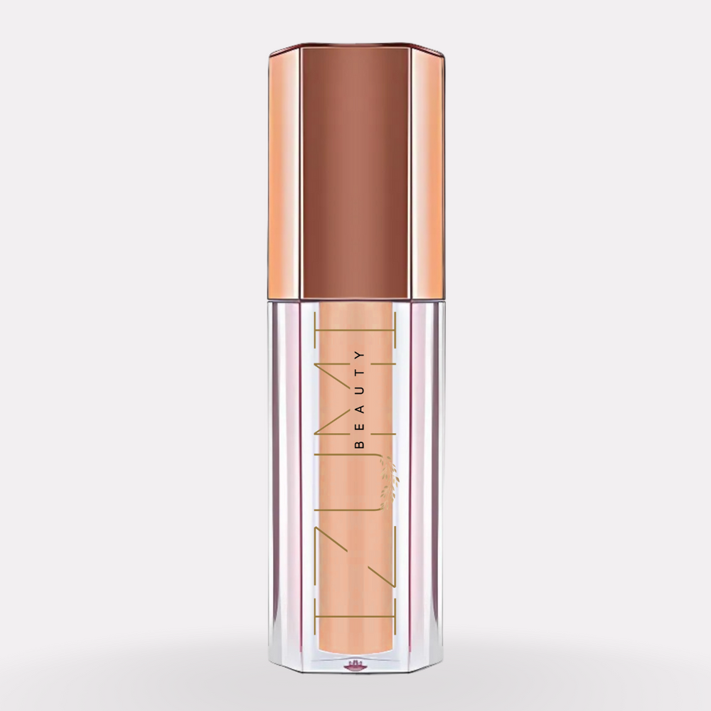 Fragrance-free hydrating lip gloss for natural shine